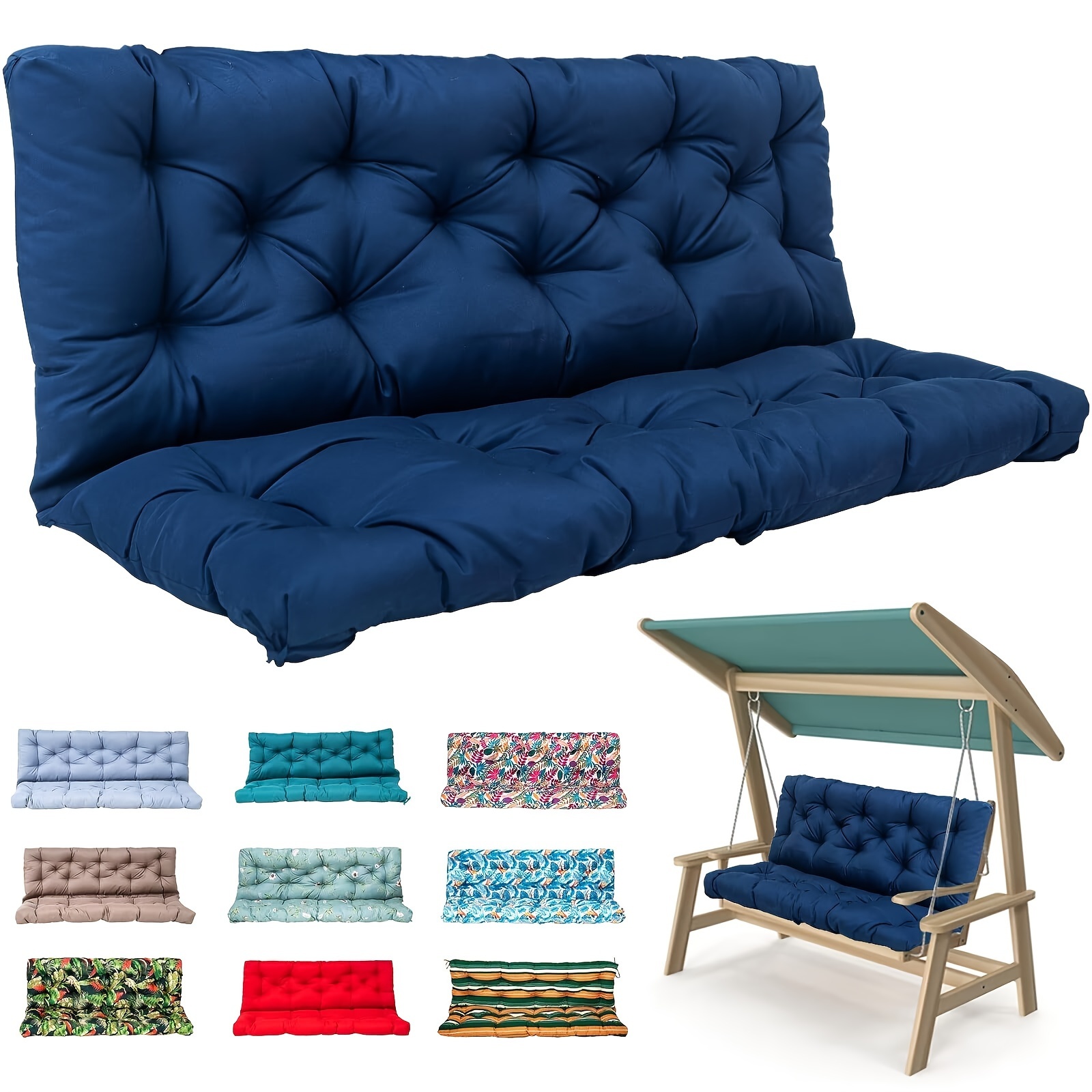Outdoor Furniture Cushions 22 X 22 - Coussin de siège pour balançoire d'extérieur