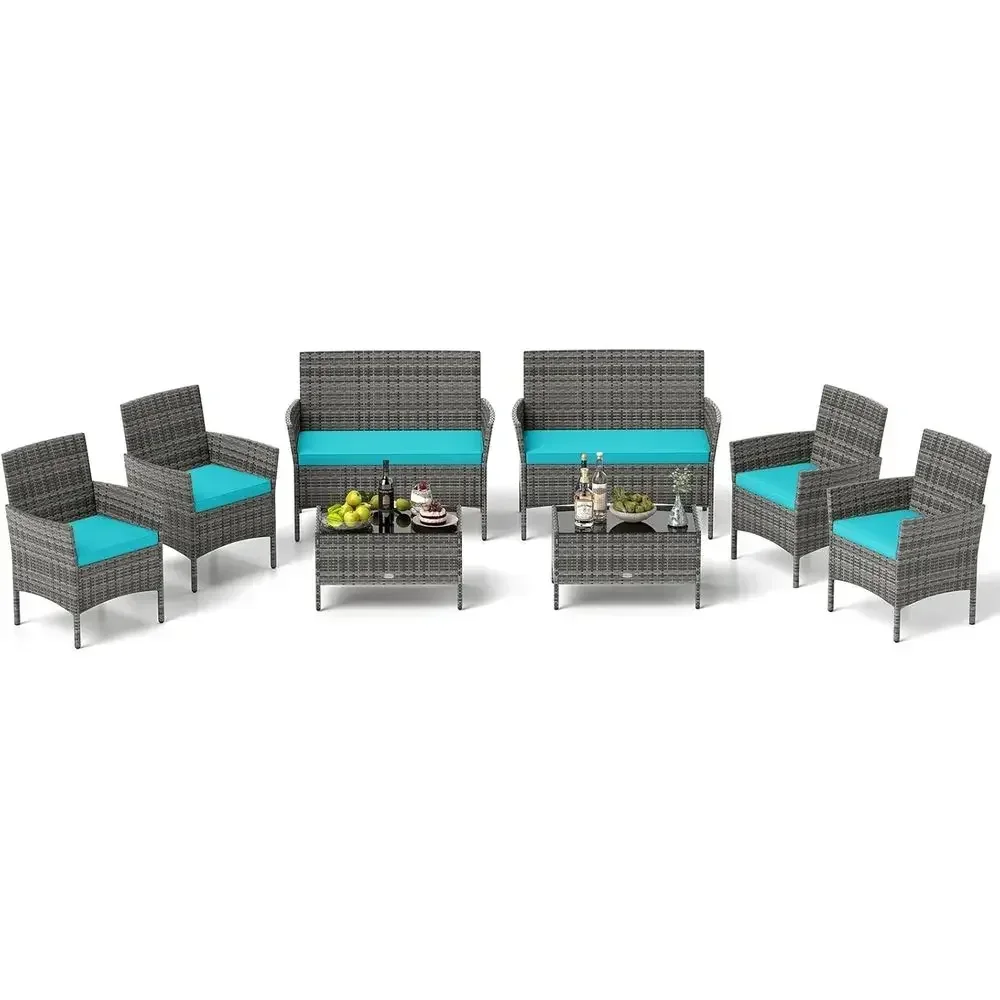 Outdoor Furniture Loveseat - Ensemble de mobilier d’extérieur pour patio,
