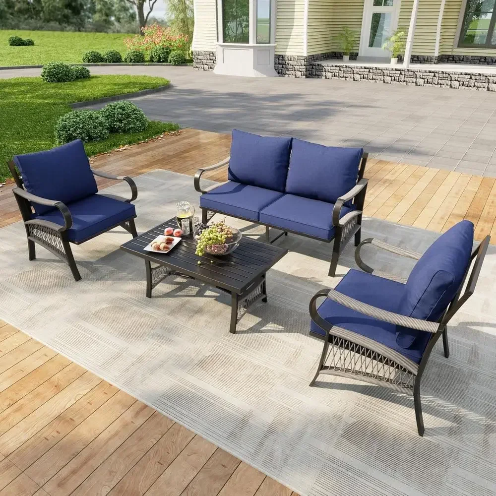 Outdoor Furniture Loveseat - Ensemble de meubles de patio en