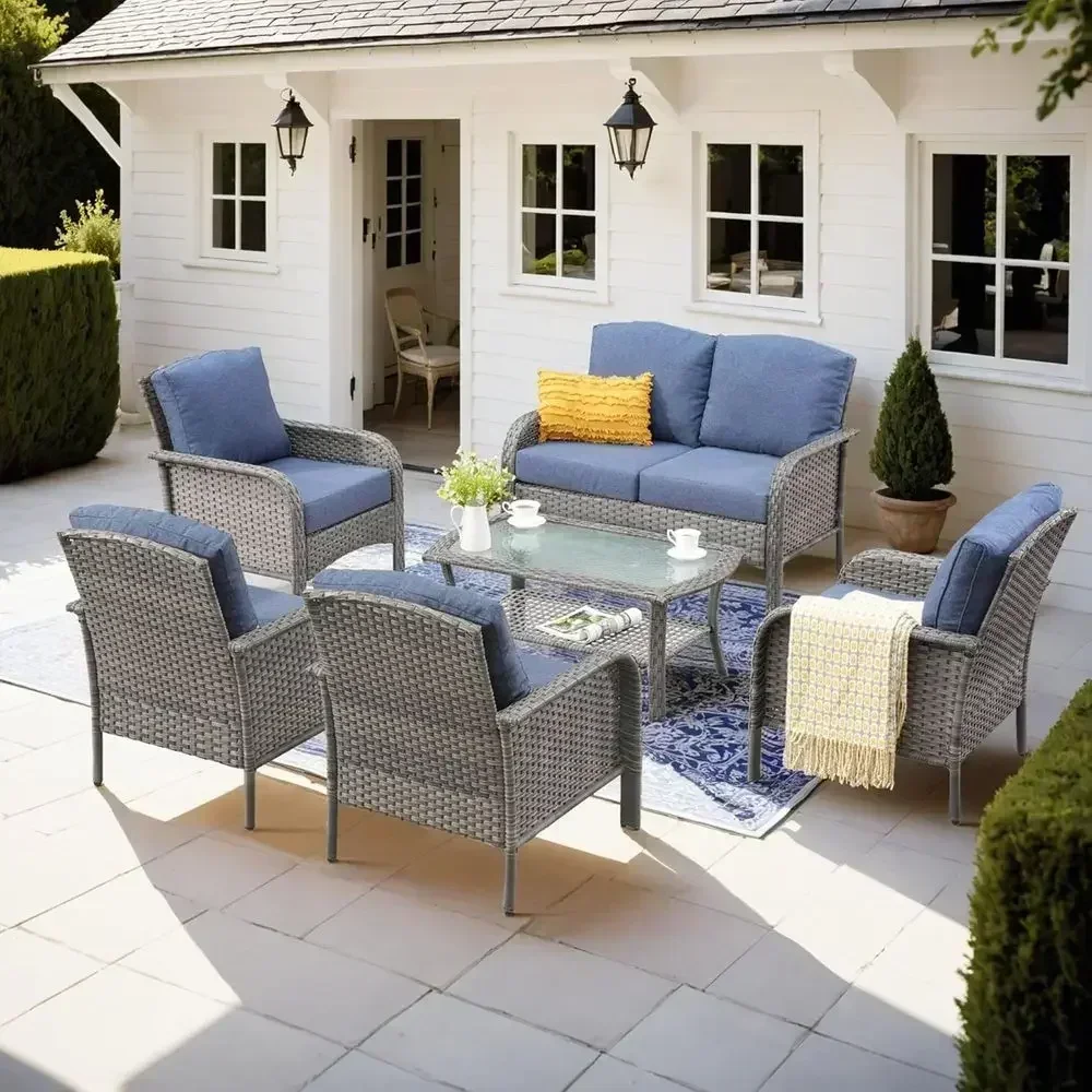 Outdoor Furniture Loveseat - Ensemble de mobilier de patio en
