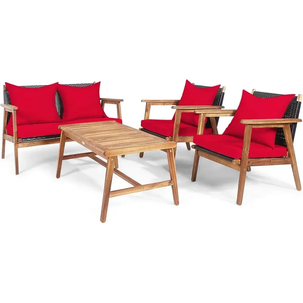 Outdoor Furniture Loveseat - Ensemble de mobilier de jardin en