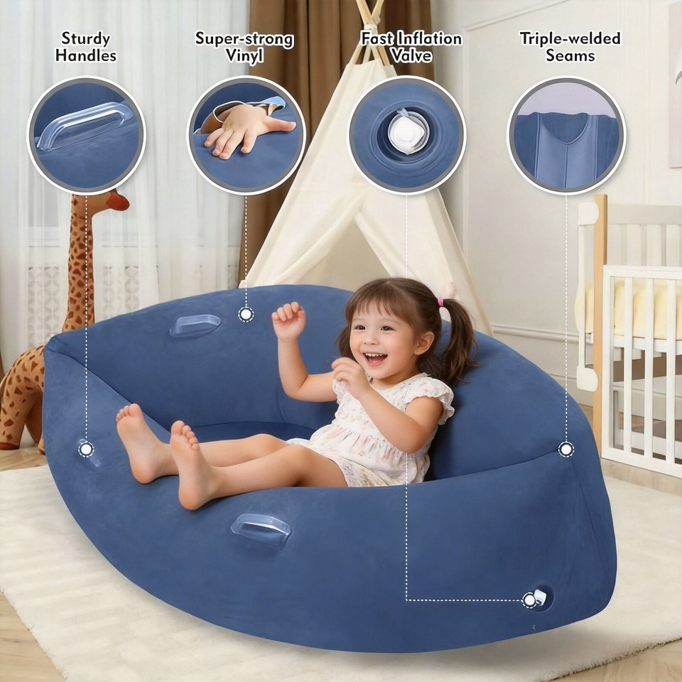Outdoor Furniture Zone - Fauteuil Pliant Portable Moderne pour Enfants