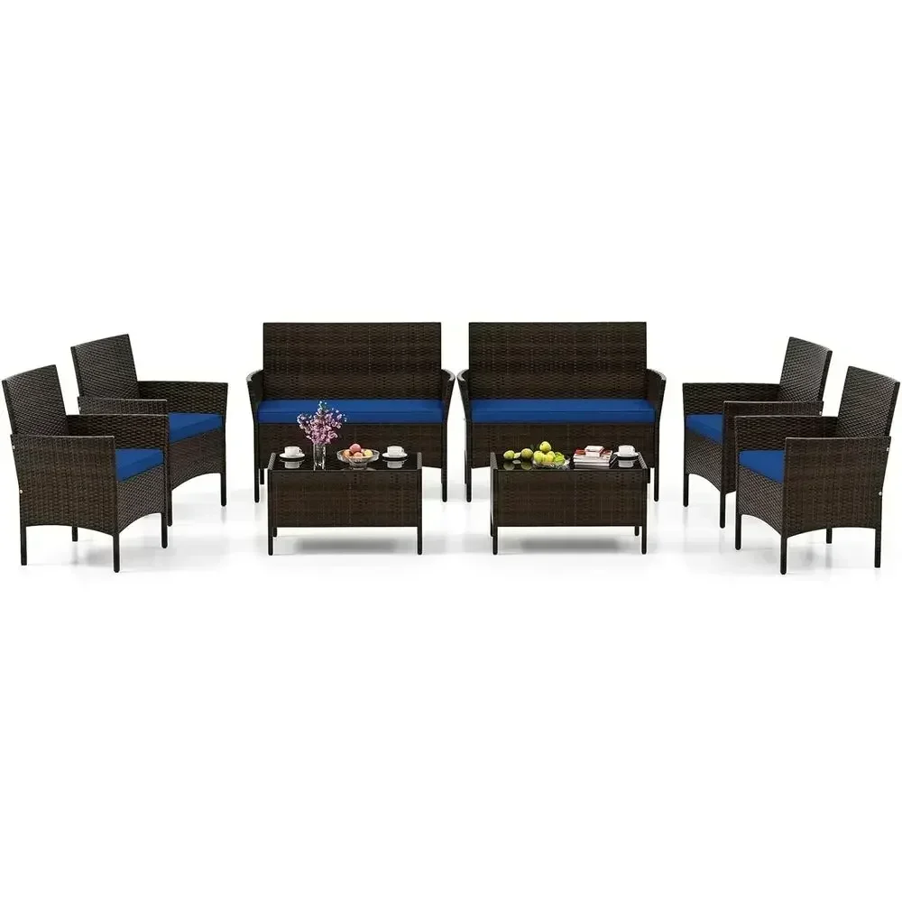 Outdoor Furniture Loveseat - Ensemble de mobilier de patio en