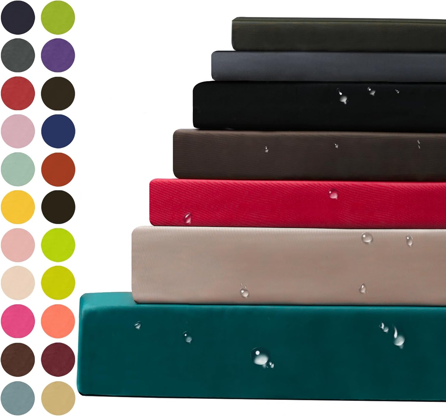 Outdoor Furniture Cushions 22 X 22 - Coussins imperméables personnalisés pour bancs, sièges