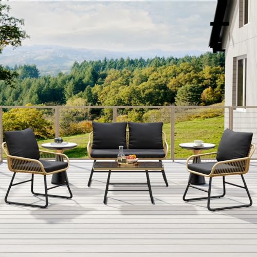 Ensemble de meubles de patio,  - Outdoor Furniture Loveseat avis et prix