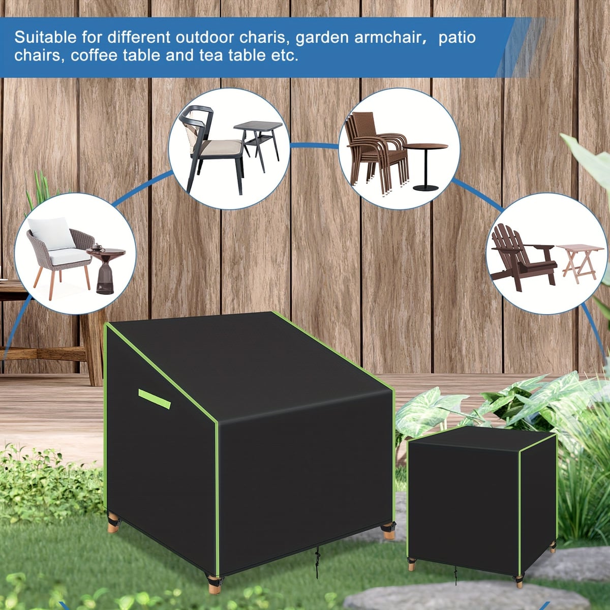 Lot de 3 housses imperméables  - Outdoor Furniture Sofa avis et prix