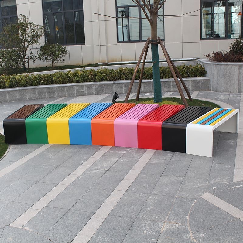 Banc métallique en acier lamin - Outdoor Furniture Metal Chairs avis et prix