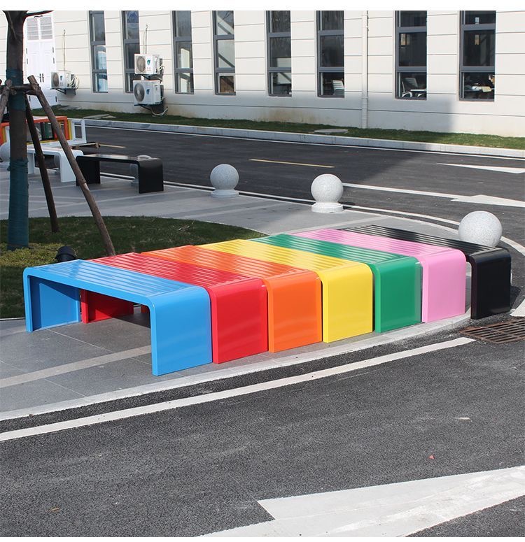 Banc métallique en acier lamin - Outdoor Furniture Metal Chairs avis et prix
