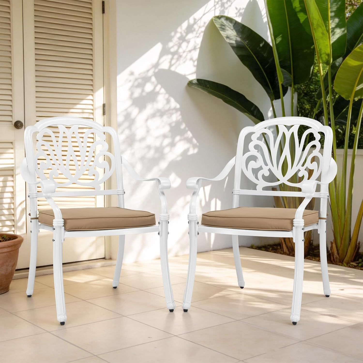 Ensemble de chaises de salle à - Outdoor Furniture Metal Chairs avis et prix