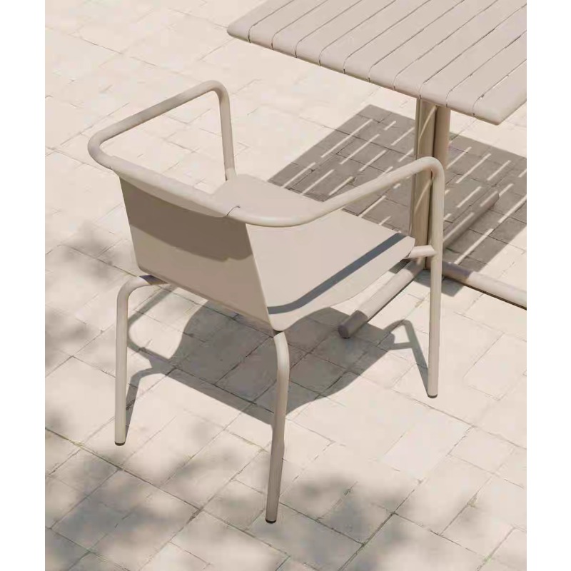 Ensemble de patio scandinave,  - Outdoor Furniture Metal Chairs avis et prix