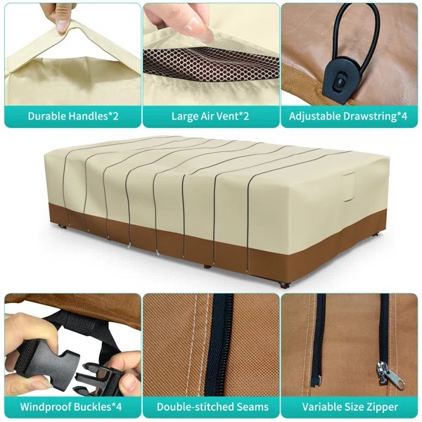 Housse imperméable pour ensemb - Outdoor Furniture Sofa avis et prix