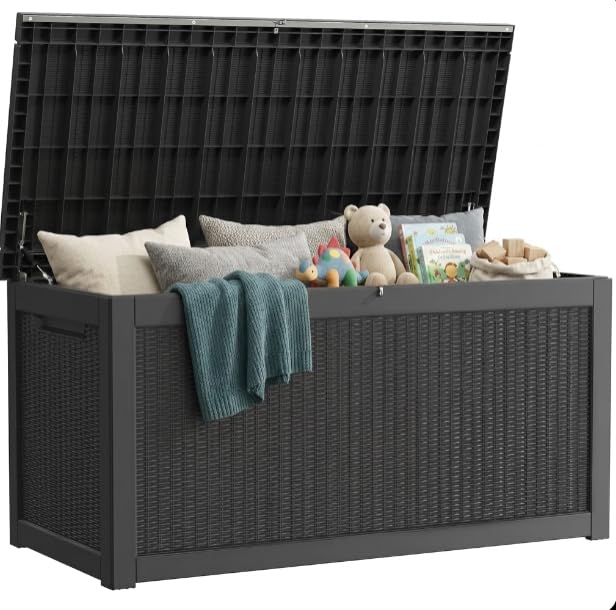 Boîte de rangement extérieure, - Outdoor Furniture With Storage For Cushions avis et prix