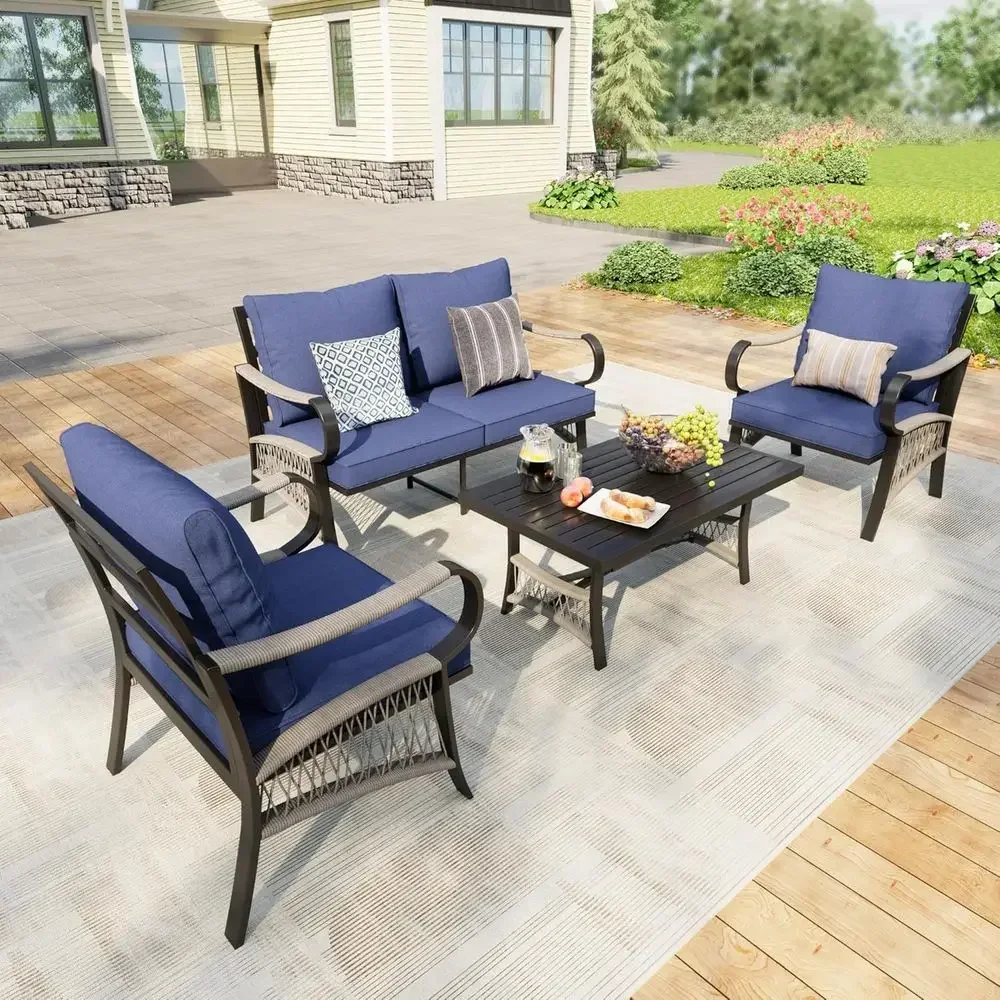 Ensemble de meubles de patio e - Outdoor Furniture Loveseat avis et prix