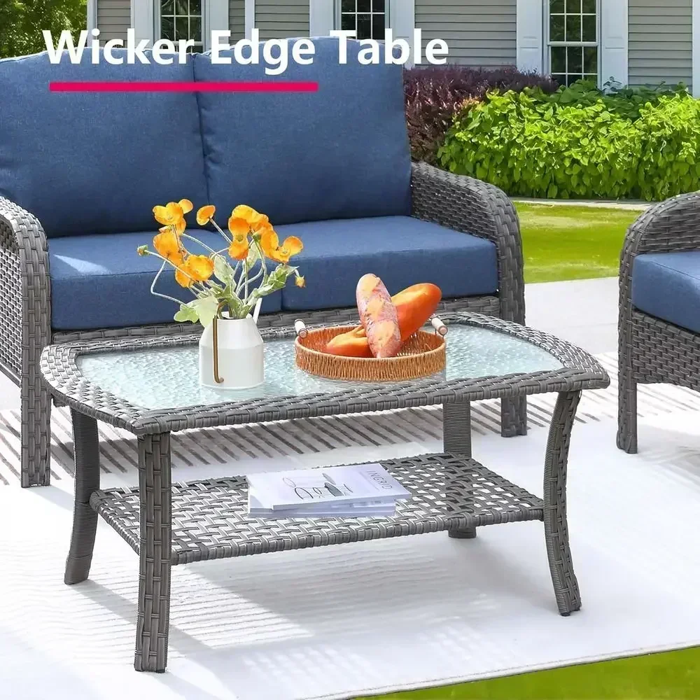 Ensemble de mobilier de patio  - Outdoor Furniture Loveseat avis et prix