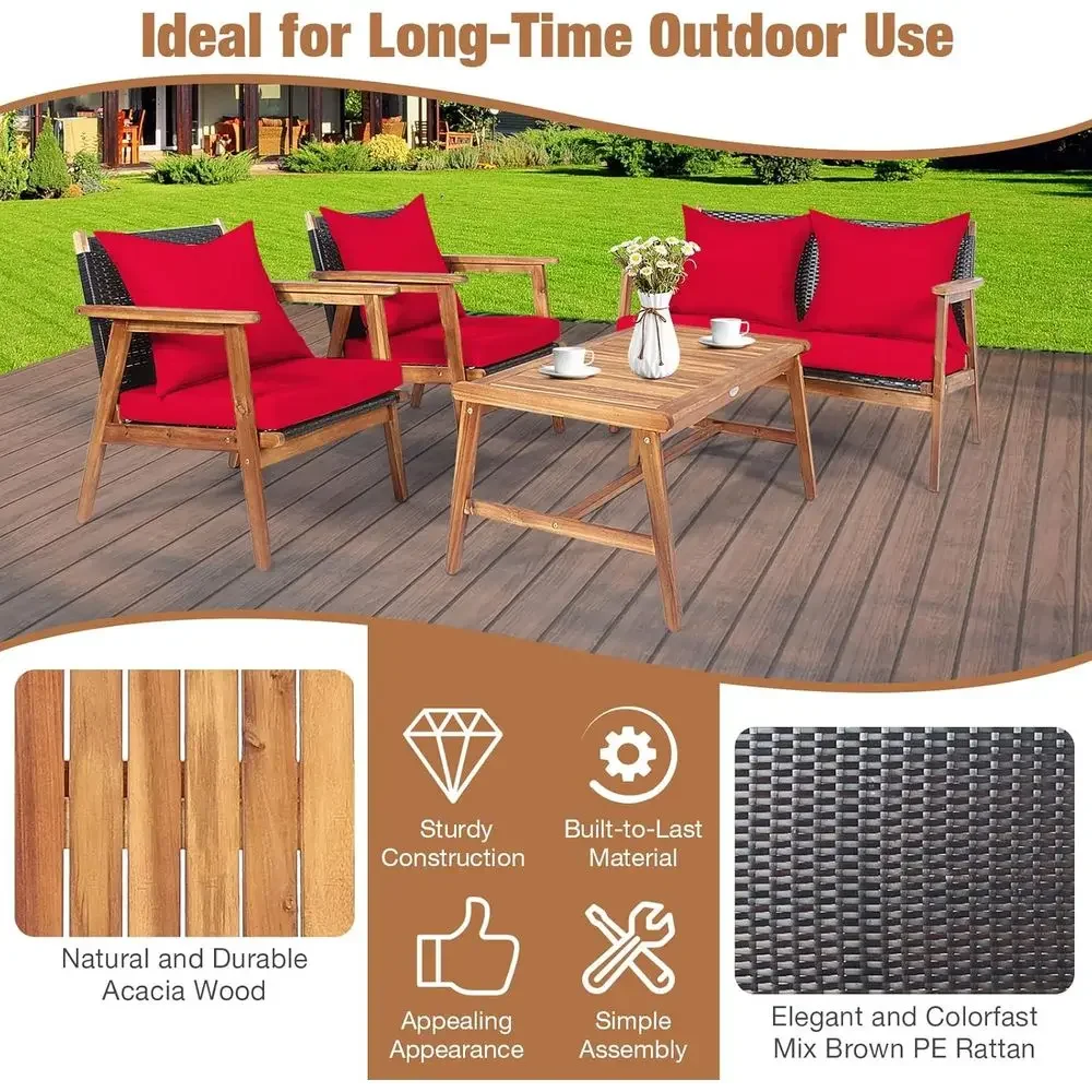 Ensemble de mobilier de jardin - Outdoor Furniture Loveseat avis et prix