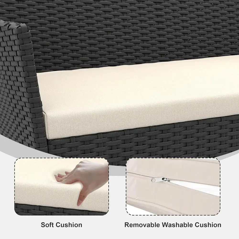 Ensemble de 4 meubles de patio - Outdoor Furniture Loveseat avis et prix