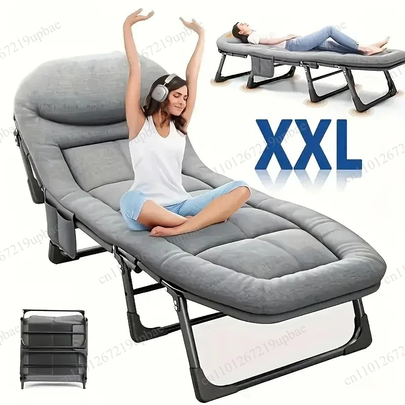 Lit de camp pliant portable ro - Outdoor Furniture Metal Chairs avis et prix