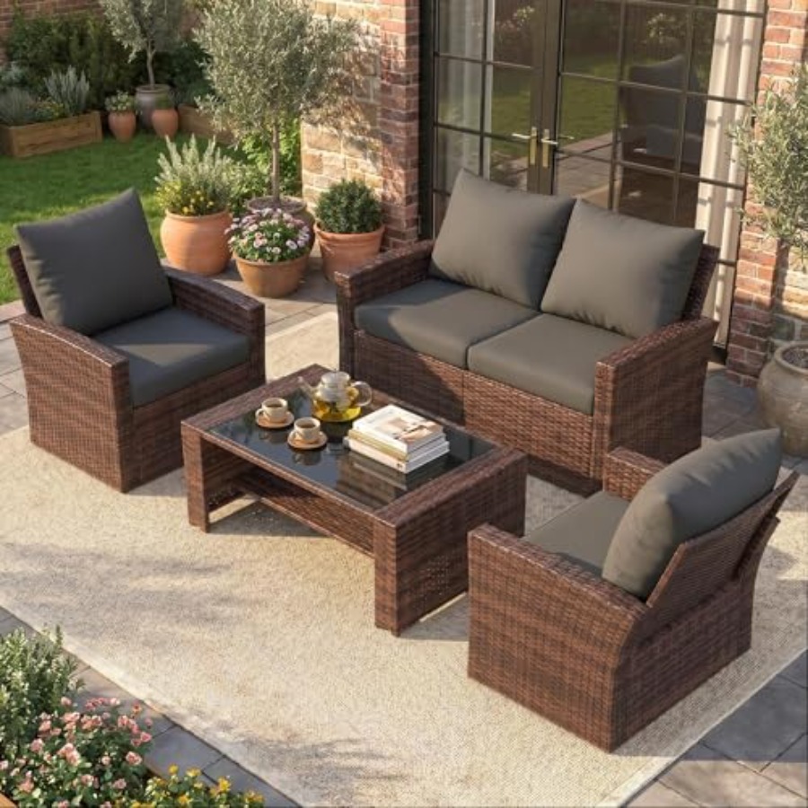 Ensemble de meubles de patio,  - Outdoor Furniture Loveseat avis et prix