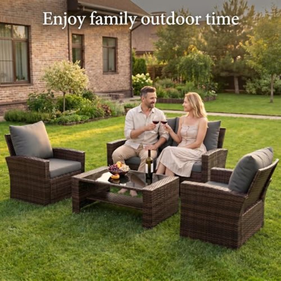 Ensemble de meubles de patio,  - Outdoor Furniture Loveseat avis et prix