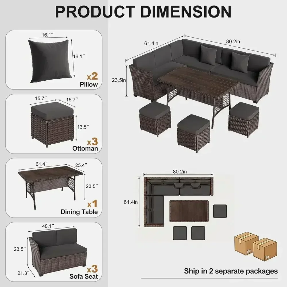 Ensemble de mobilier de jardin - Outdoor Furniture Metal Chairs avis et prix