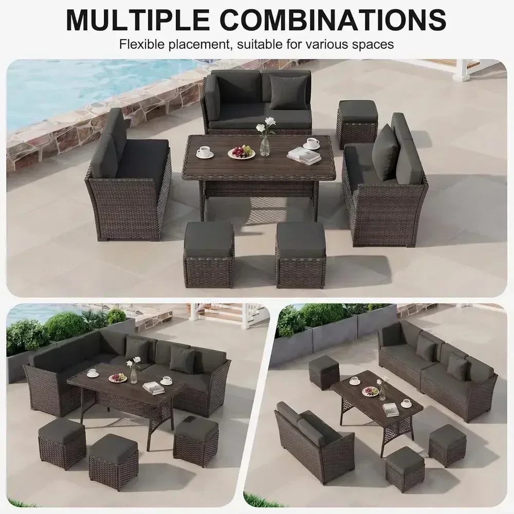 Ensemble de mobilier de jardin - Outdoor Furniture Metal Chairs avis et prix