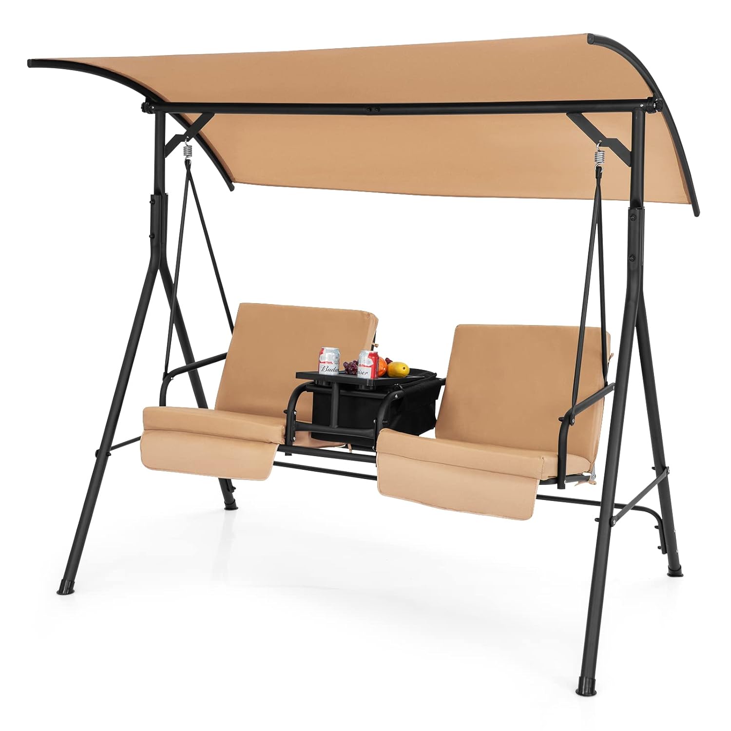 Balançoire de véranda pour 2 p - Outdoor Furniture With Storage For Cushions avis et prix