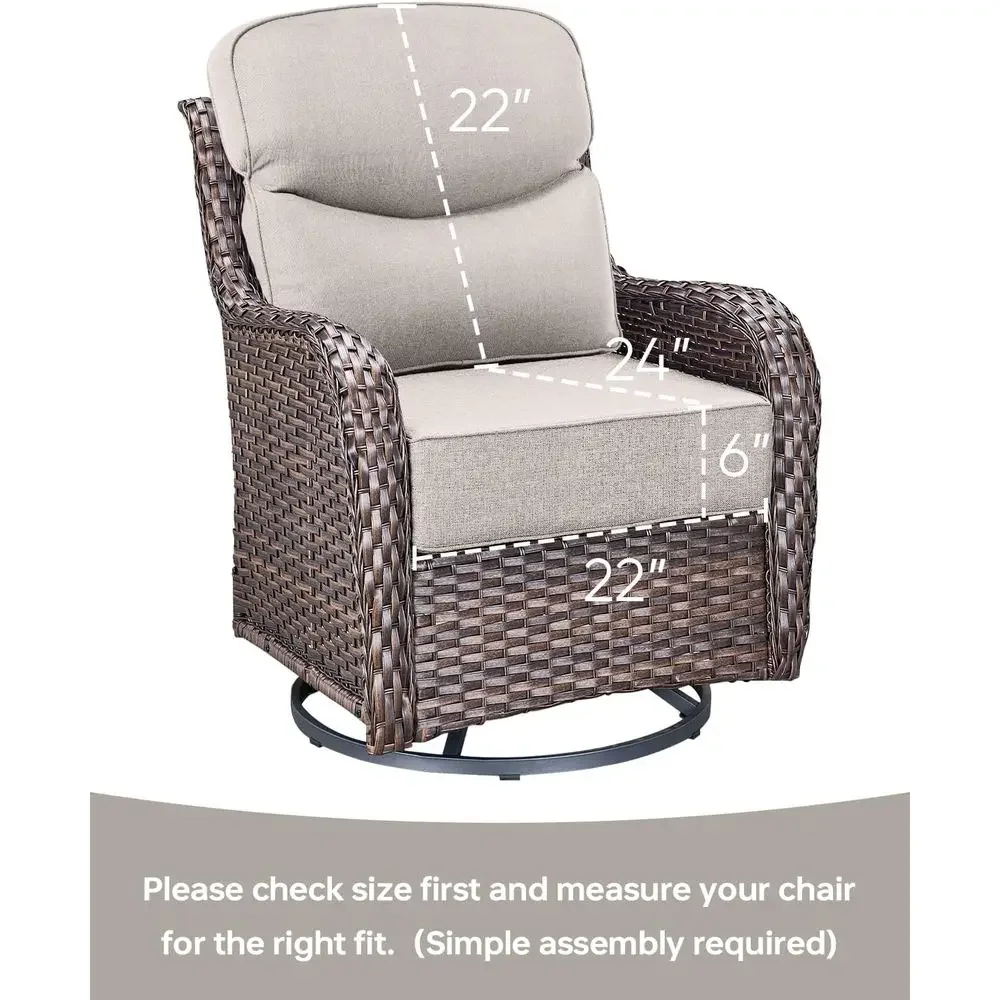 Ensemble de 3 coussins épais d - Outdoor Furniture Loveseat avis et prix