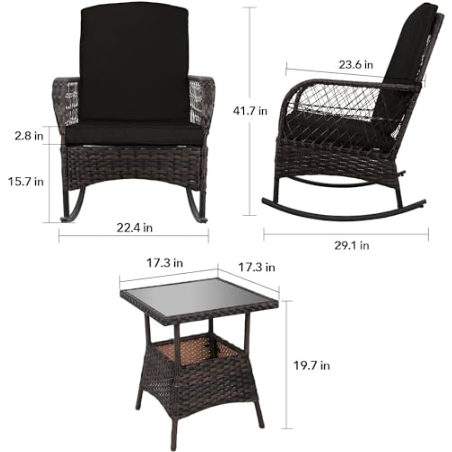 Ensemble de meubles de patio e - Outdoor Furniture Loveseat avis et prix