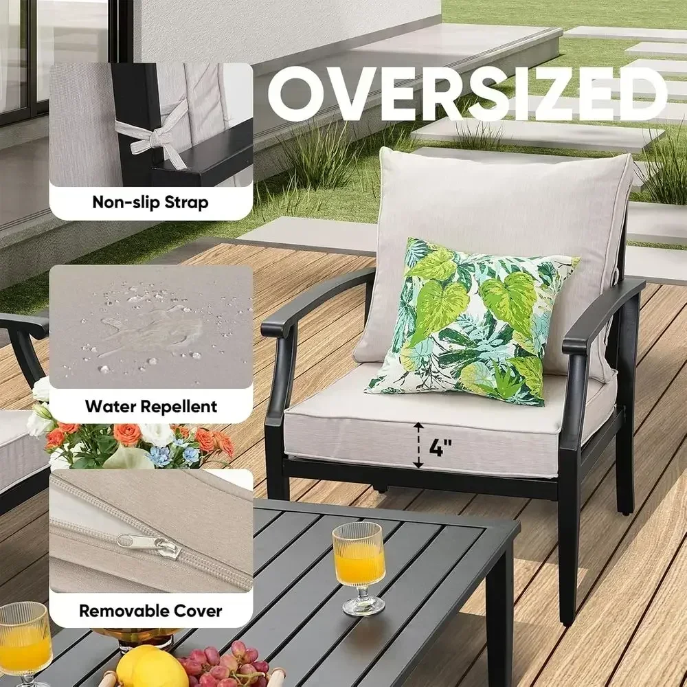 Ensemble de mobilier d’extérie - Outdoor Furniture Loveseat avis et prix