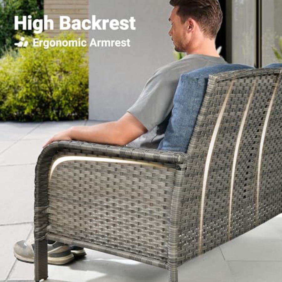 Ensemble de meubles de patio 4 - Outdoor Furniture Loveseat avis et prix
