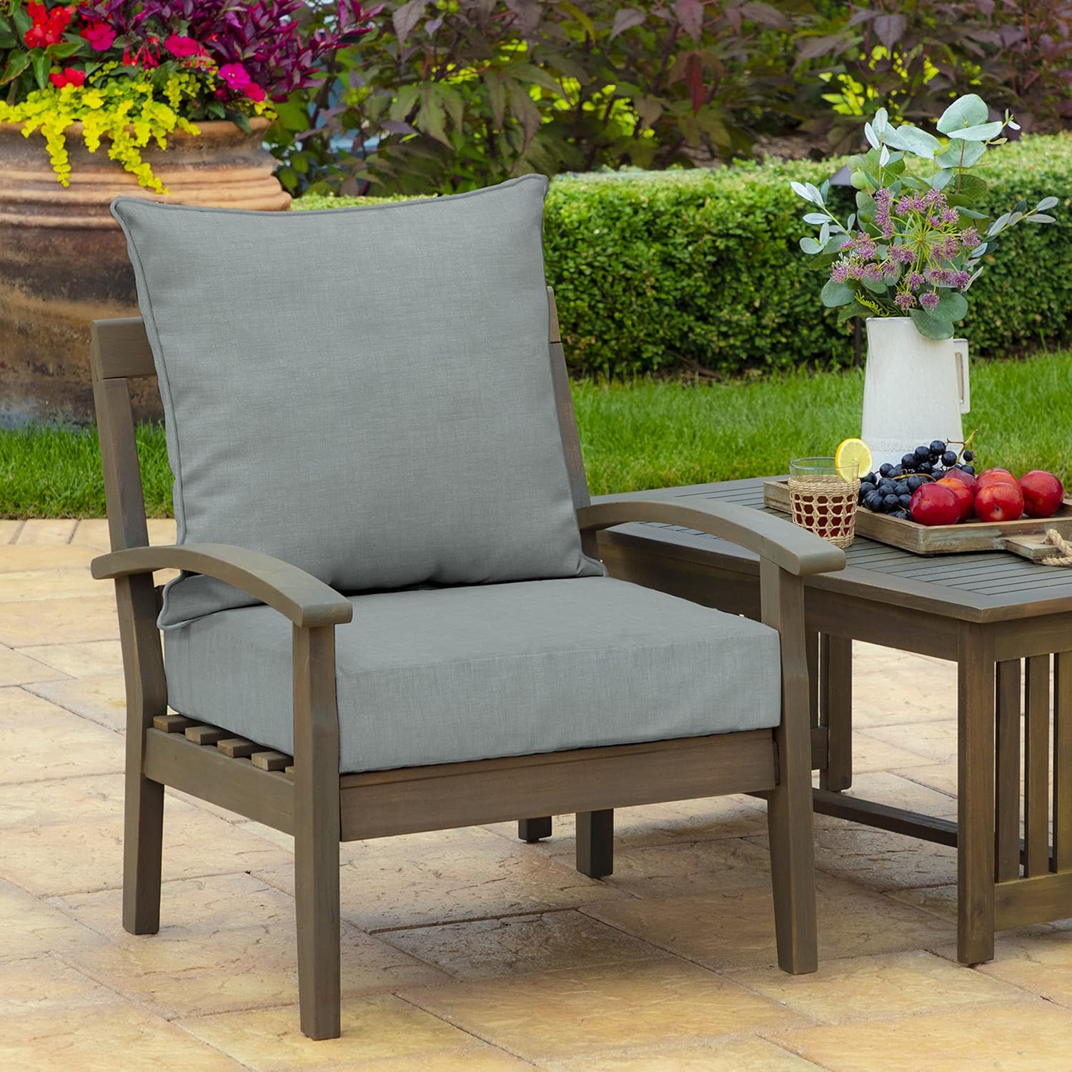 Ensemble de coussins de siège/ - Outdoor Furniture Cushions 22 X 22 avis et prix